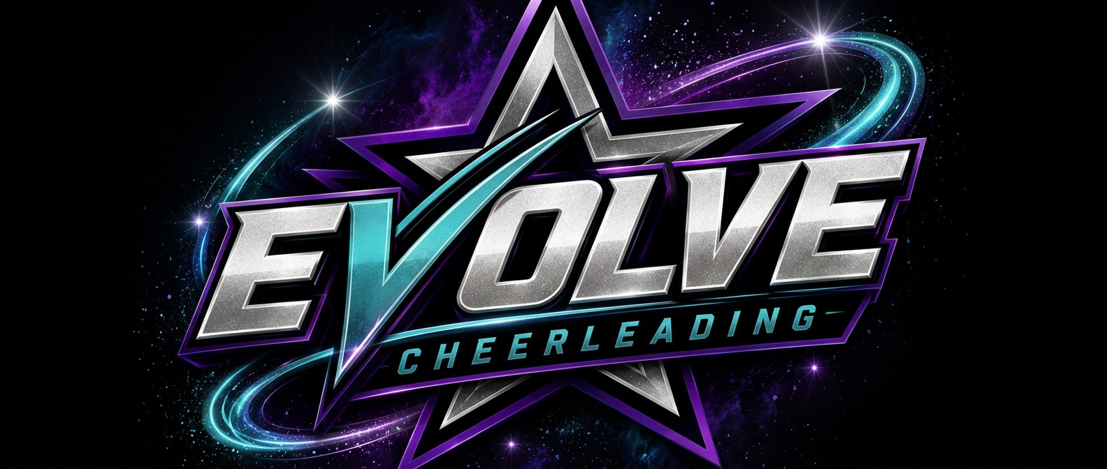 Evolve Cheerleading logo